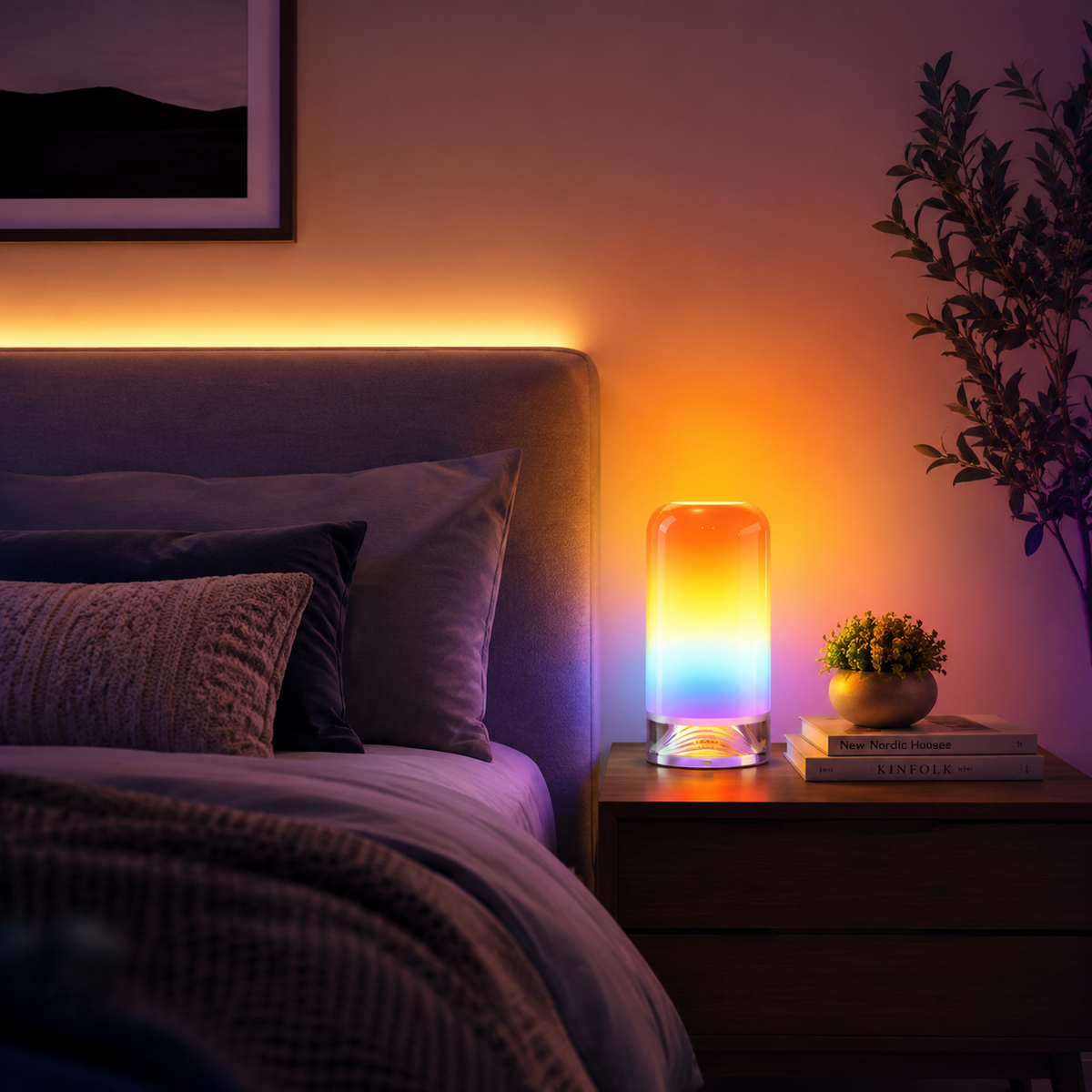 PulseCore Smart Ambient Table Lamp
