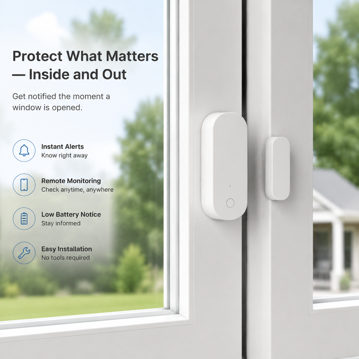 PulseCore Smart Door & Window Sensor