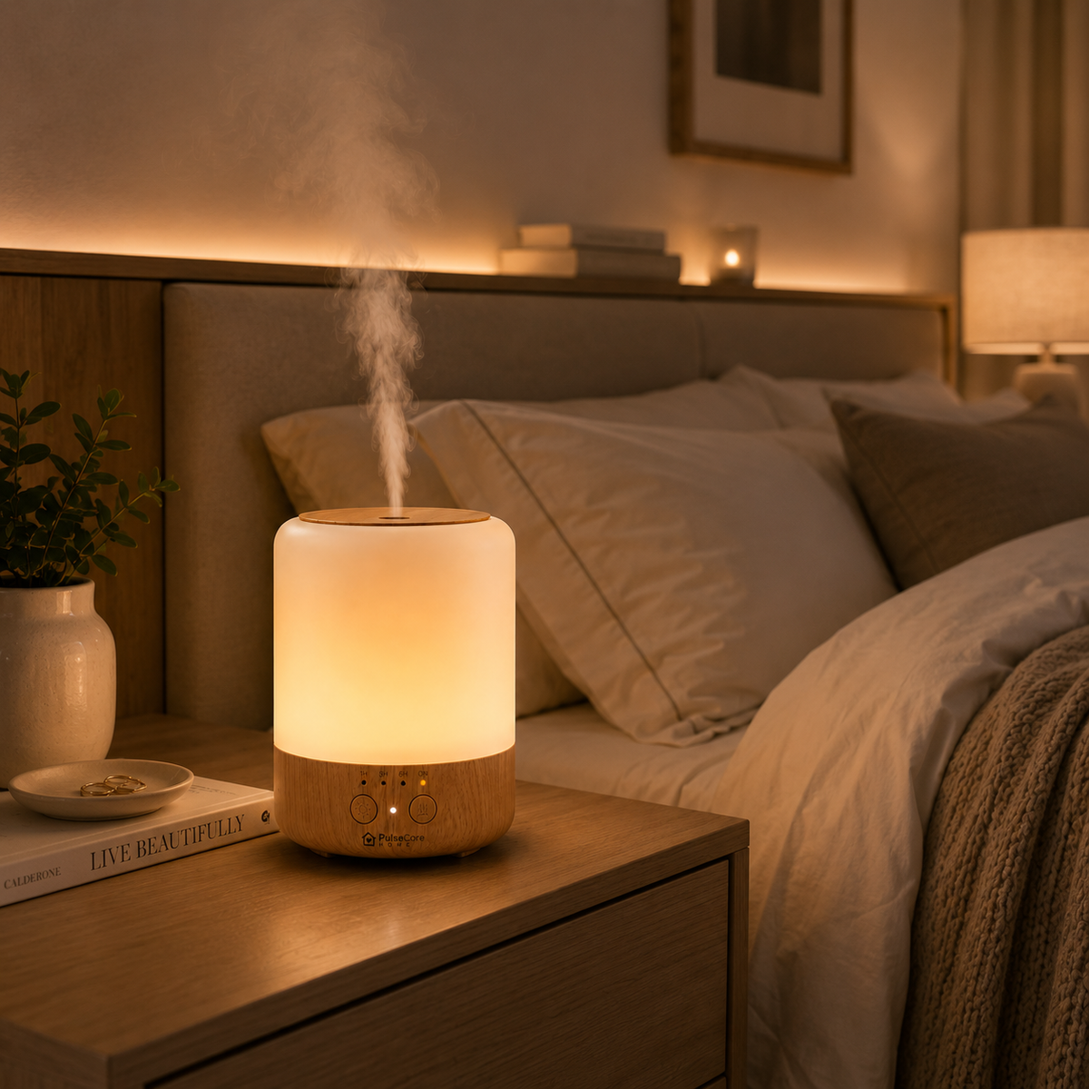 PulseCore Ultrasonic Aroma Diffuser 500ml