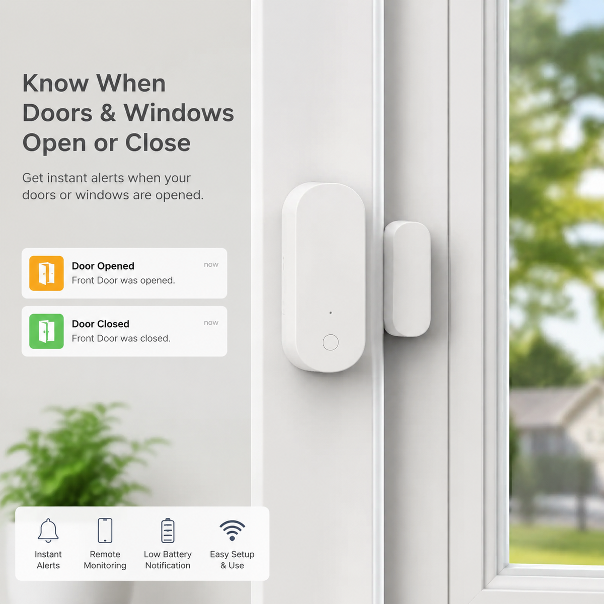 PulseCore Smart Door & Window Sensor